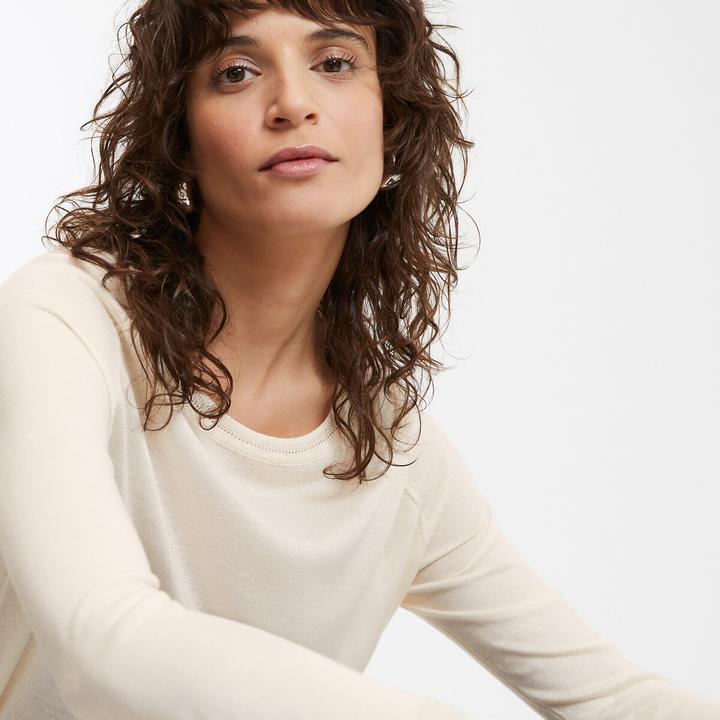 Immagine prodotto La Redoute Collections Pullover mit Rundhalsausschnitt aus Feinstrick (XS)
