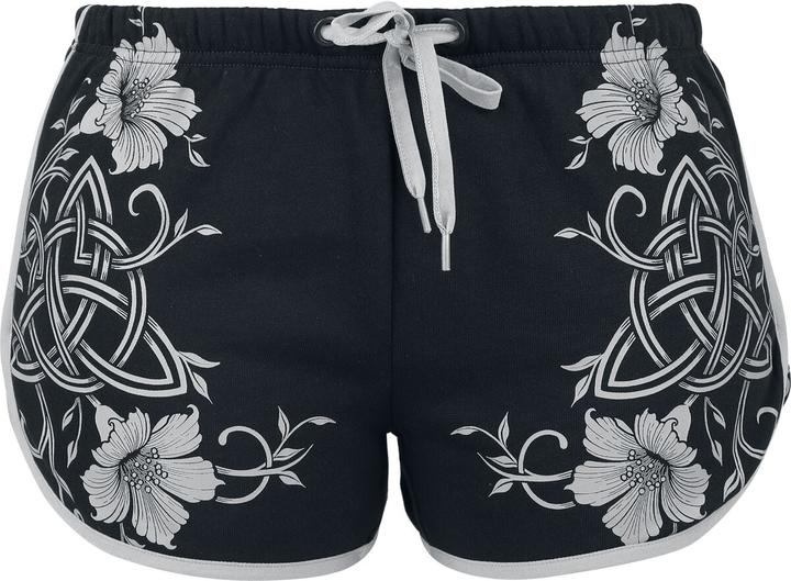 Image du produit Black Premium Rooted in Reverence printed Sweatshorts (S)