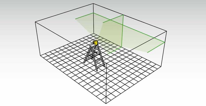 Produktbild Stabila Kreuzlinien-Laser LAX 50 G