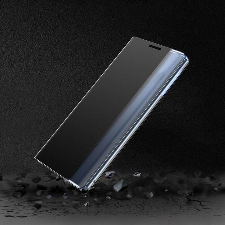 Actual product image Hurtel Sleep Case Bookcase Type Case with Smart Window for iPhone 13 blue (Apple iPhone 13)