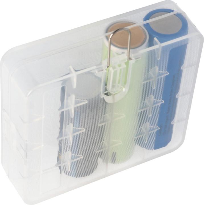 Actual product image Soshine Aufbewahrungsbox für 4x 18650 Akkuzellen