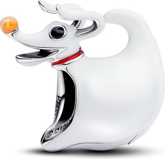 Actual product image Pandora Disney The Nightmare Before Christmas Zero Charm (925 sterling silver, Enamel)