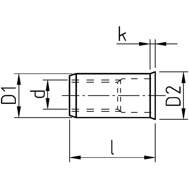 Thumbnail - Gesipa, Möbelausstattung, Blindnietmutter (500 Stk.)