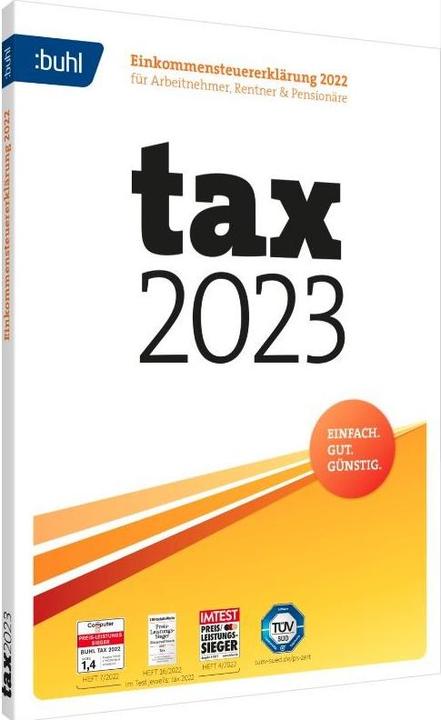 Produktbild Buhl Data Service Tax 2023 (1 User, unbegrenzt)
