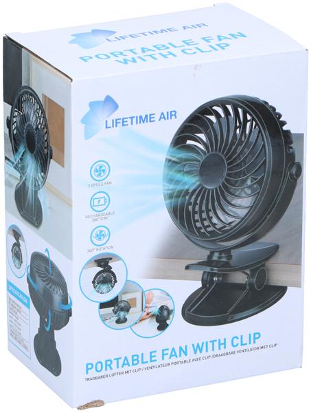 Lifetime Ventilateur portable avec clip