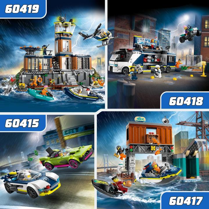 Immagine prodotto LEGO 60418 Camion della polizia con laboratorio (60418, LEGO City)