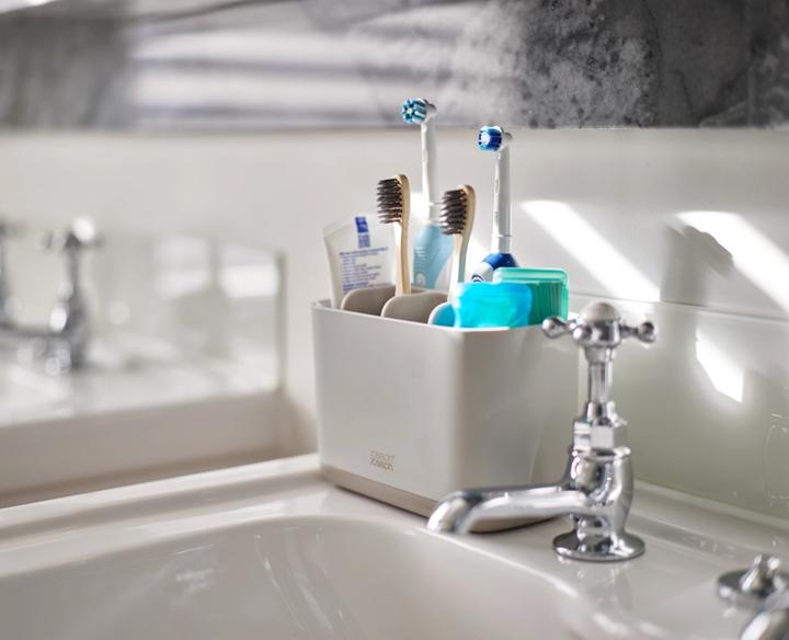 Productafbeelding Joseph Joseph EasyStore tandenborstelhouder (17 x 8,5 x 13 cm)