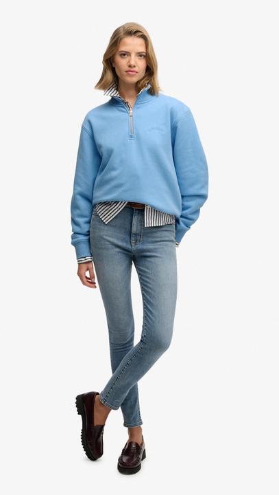 Image du produit Superdry Pull à Demi-Zip Logo Essentiel (M)