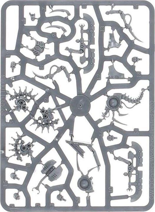 Immagine prodotto Games Workshop Necrons - Distruttori Ophydiani (Materiale sintetico)