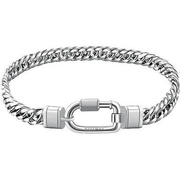 Brosway Decent Naxos BNX19 Steel Chain Bracelet - Length: 22 cm, Zubehör Instrumente