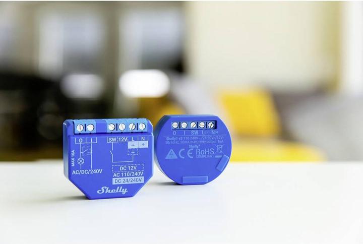 Image du produit Shelly Plus 1 (Actionneur de commutation)