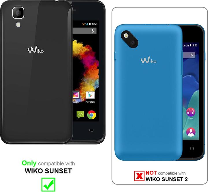 Produktbild Cadorabo Displayschutzglas (1 Stück, Wiko Sunset)
