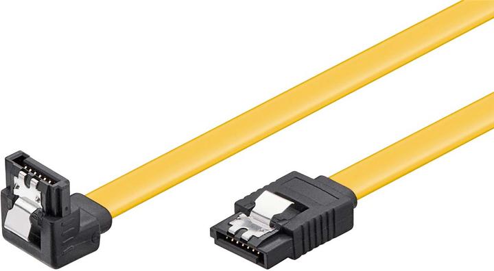 Image du produit Goobay Câble de données pour PC Connecteur SATA de type L > Connecteur SATA de type L 90