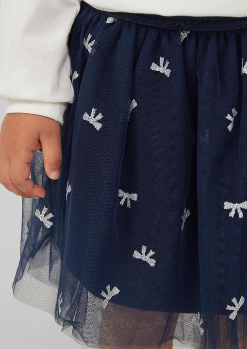 Produktbild s.Oliver Rock Ausgestellter Meshrock mit Baumwollfutter (92)