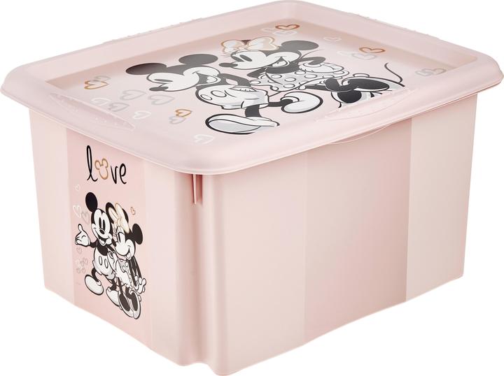 Image du produit keeeper karolina Set avec couvercle minnie (42,5 x 35,5 x 22,5 cm, 24 l)