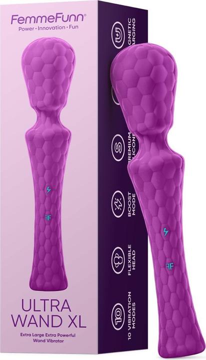 Produktbild Femme Funn Small Lightweight-100% Waterproof-Body Safe Silicone - Flexible Head - 10 Vibration Patte