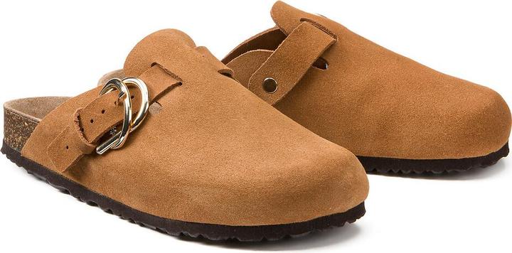 Actual product image La Redoute Collections Suede mules (40)