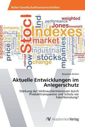 Immagine prodotto Aktuelle Entwicklungen im Anlegerschutz (Tedesco, Benjamin Rother, 2012)