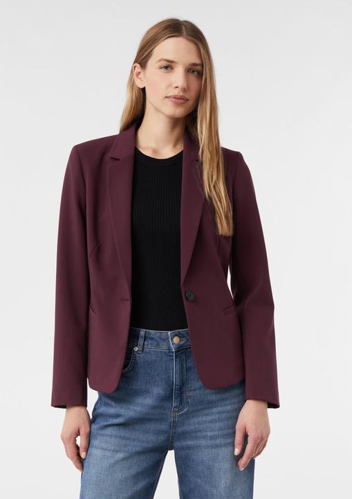 Actual product image Comma Antaillierter Blazer mit einem Knopf (40)