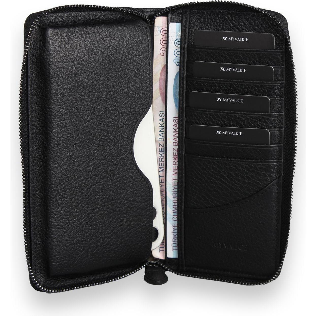 Thumbnail - Lucky Bees, Portemonnaie, Madisyn, Schwarz