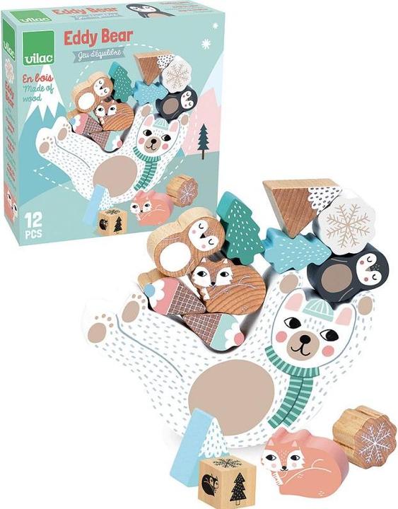 Immagine prodotto Vilac Impilamento gioco Eddy l'orso (Multilingue)