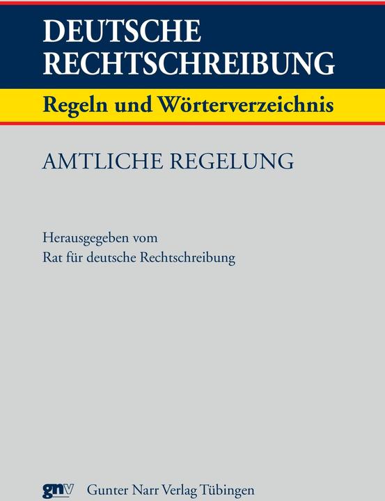 Energie-Label Deutsche Rechtschreibung. Regeln und Wörterverzeichnis. Amtliche Regelung (Deutsch, 2015)
