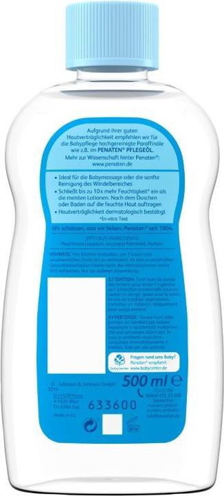 Actual product image Penaten sanft-öl, 500ml Flasche