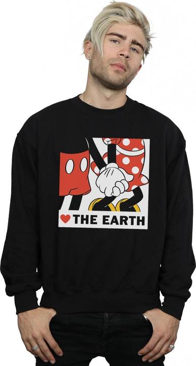 Produktbild Disney Mickey Mouse Heart The Earth Sweatshirt (4XL)
