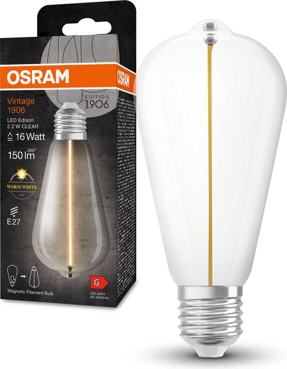 Immagine prodotto Ledvance Lampada a LED (E27, 2.20 W, 150 lm, 4 x, G)