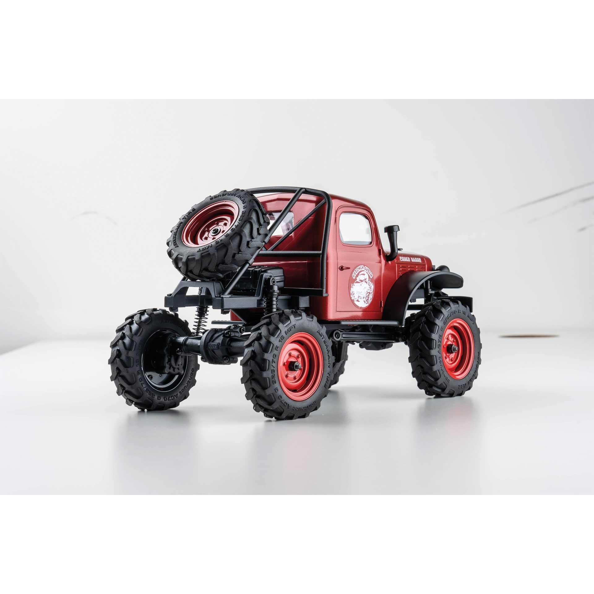 Thumbnail - FMS FCX24 Power Wagon Mud-Racer 1:24 rot - RTR 2.4GHz (RTR Ready-to-Run)