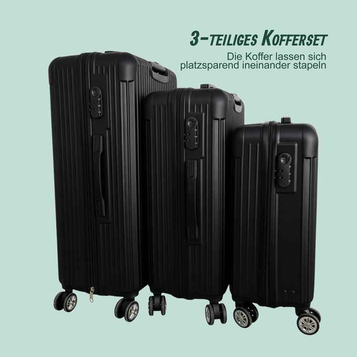 Image du produit Relaxdays Ensemble 3 valises (110 l)