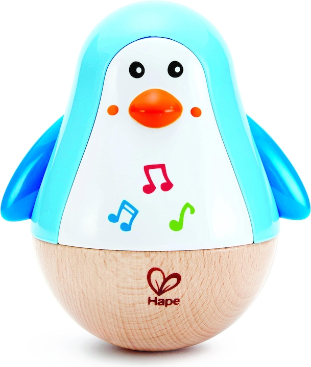 Actual product image Hape Stand-up Penguin (German)