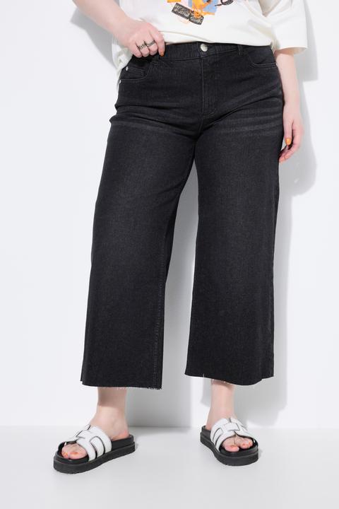Actual product image Studio Untold Denim Elastic Waist Culottes (54)