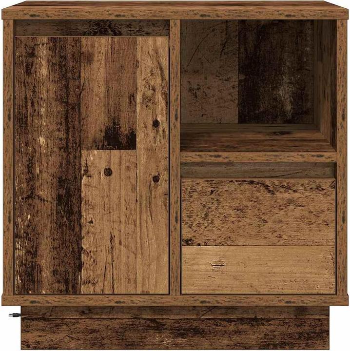 Actual product image vidaXL Bedside table (50 x 34.5 x 50 cm)