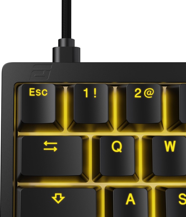Actual product image Endgame Gear KB65HE Hall Effect Gaming Keyboard - Gateron KS-37B, ANSI US (US, Cable)