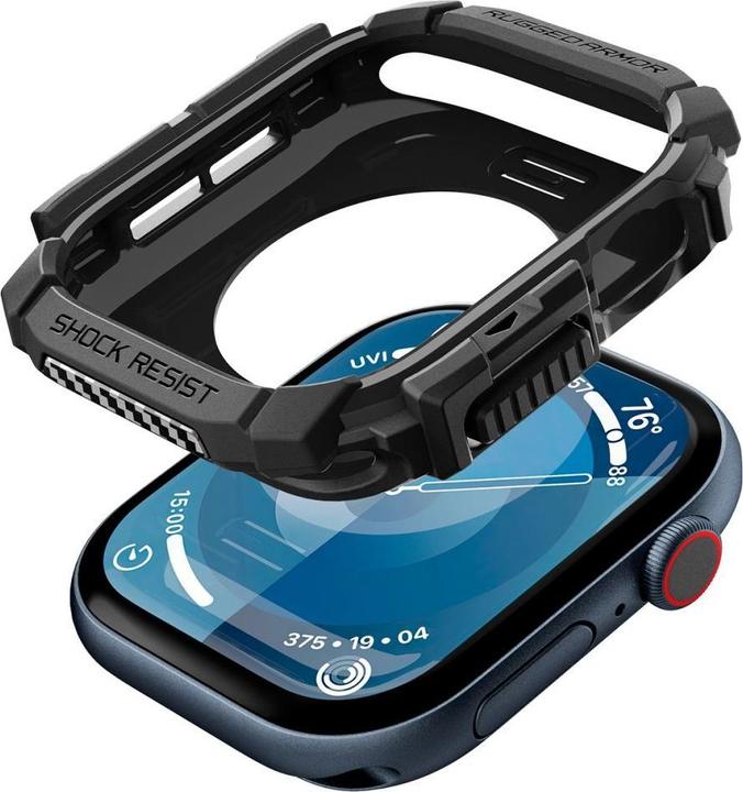 Actual product image Spigen Rugged Armor Apple Watch 10 42mm czarny/black ACS08585