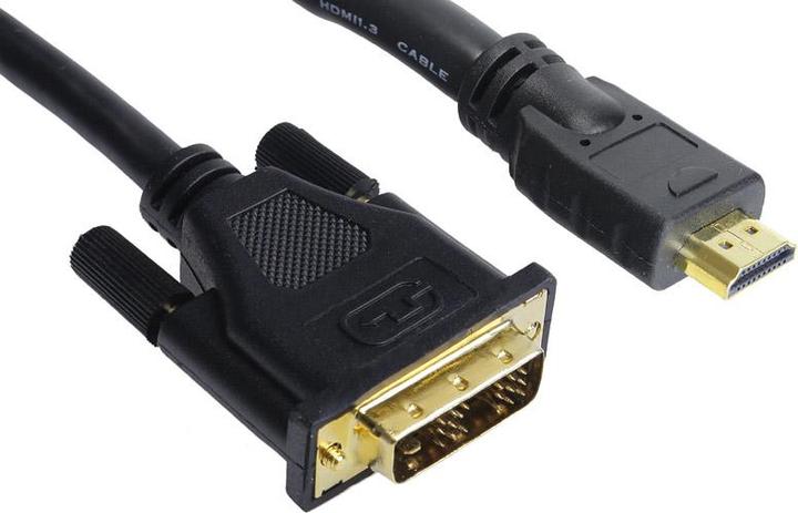 Produktbild InLine HDMI (Typ A) — DVI (1 m, HDMI, DVI, 1.3)