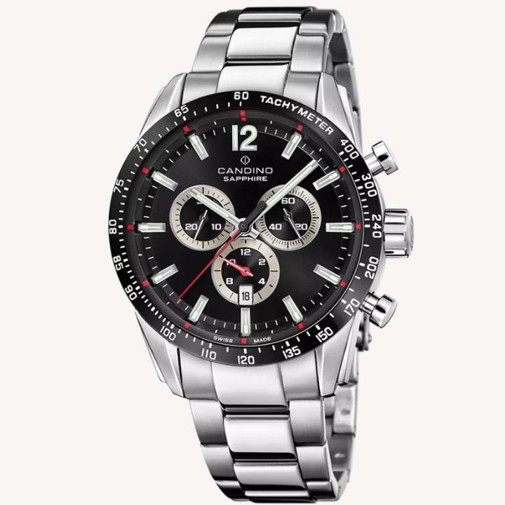 Actual product image Candino Gents Chrono Timeless (Analogue wristwatch, 45 mm)