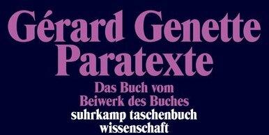 Produktbild Paratexte (Deutsch, Gérard Genette, 2001)