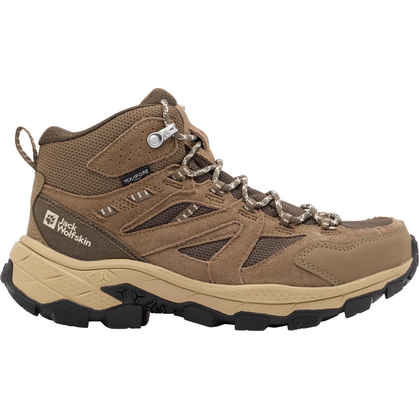 Jack Wolfskin, Damen, Wanderschuhe, Women's Vojo Tour Texapore Mid (41), Braun