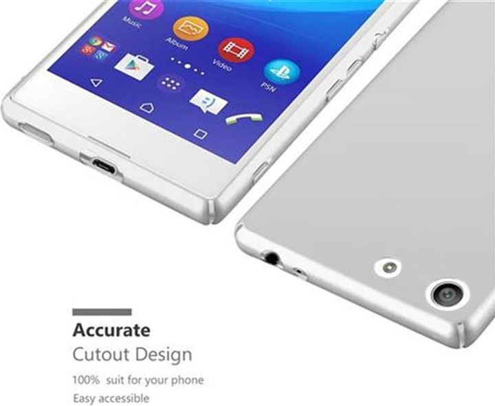 Actual product image Cadorabo Hard Cover Matt Metal Cover (Sony Xperia M5)