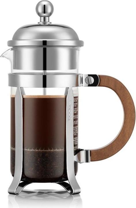 Actual product image Bodum Kaffeebereiter Chambord 0.35 l, Braun/Silber/Transparent (0.35 l)