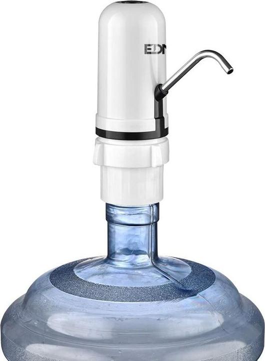 Actual product image EDM Automatic rechargeable water dispenser 76753 ø 9 x 19 cm Electronic water dispenser