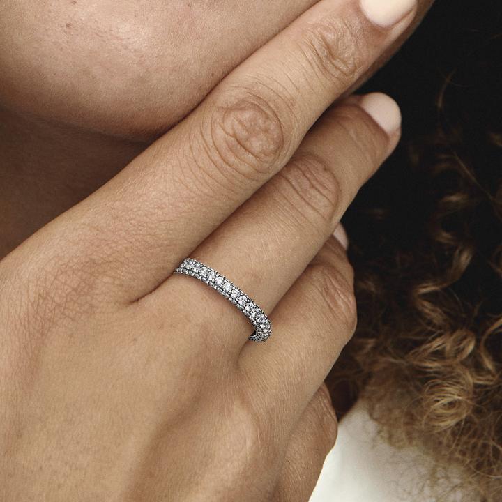 Produktbild Pandora Timeless Einreihiger Pavé Ring (60, 925 Silber)
