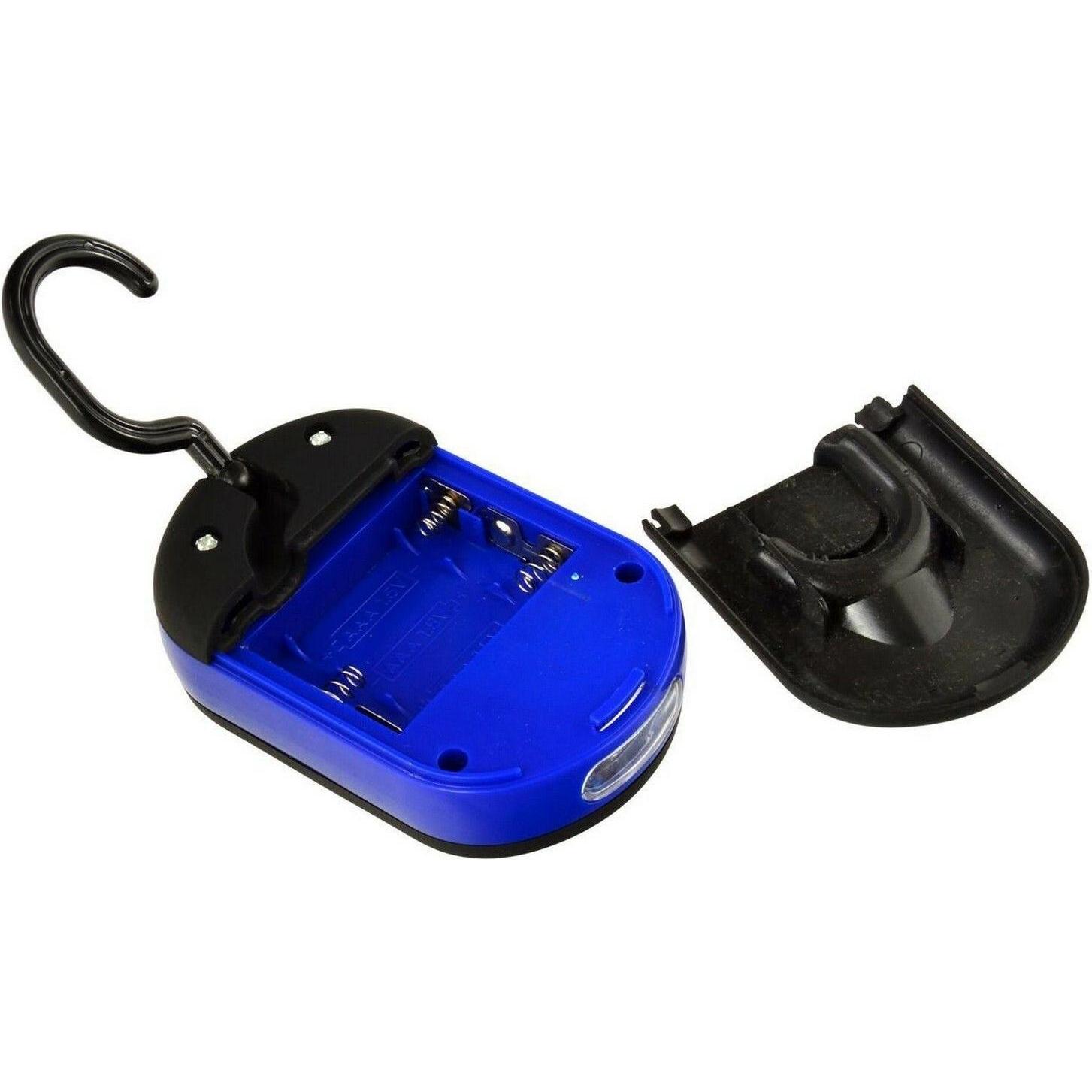 GEKO, Taschenlampe, Einbauleuchte 24 + 3 LEDs, Haken