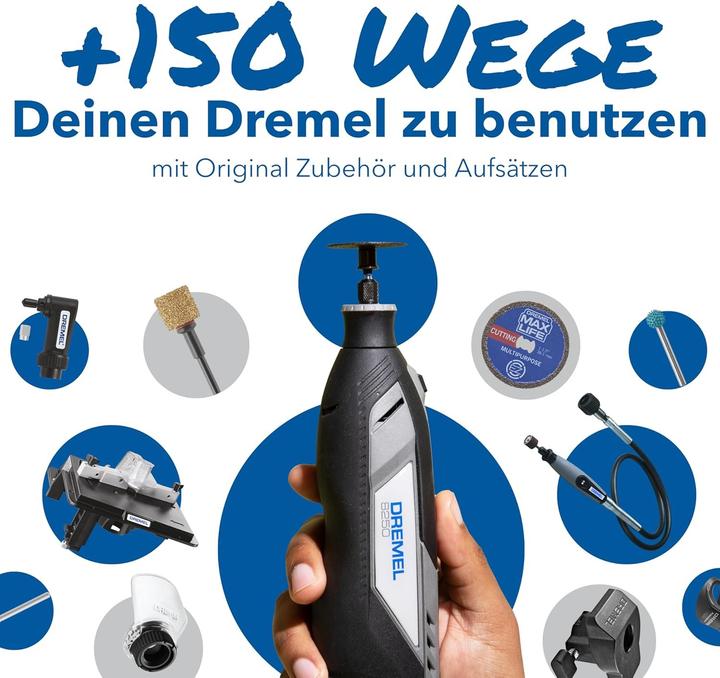 Produktbild Dremel Akku-Multifunktionswerkzeug 8250