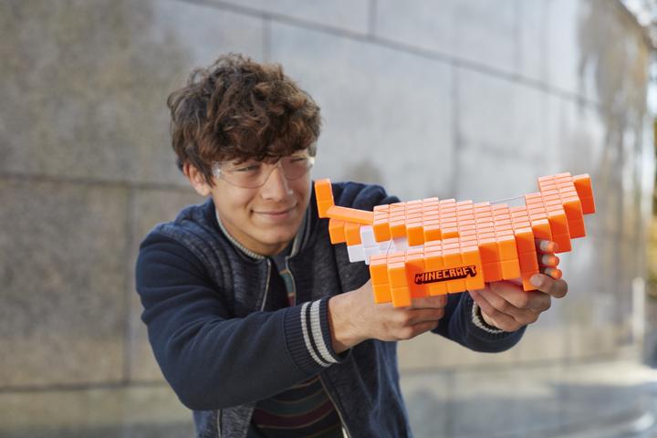 Actual product image Nerf Minecraft Pillager's Crossbow