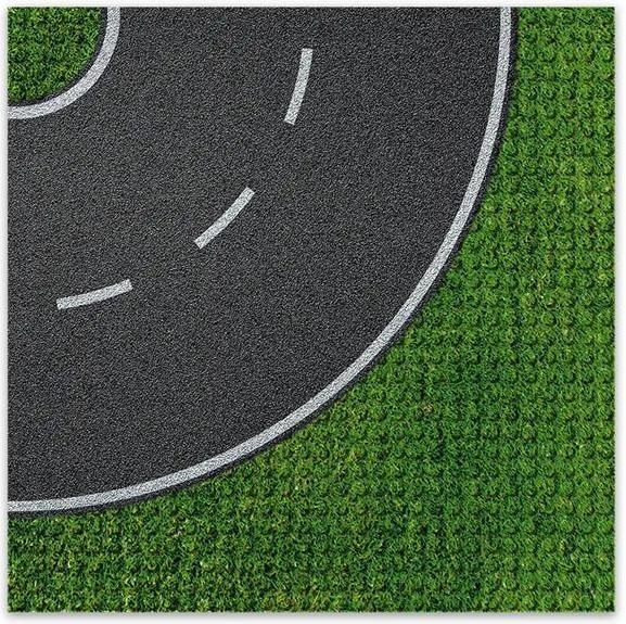 Produktbild Brixies Bauplatte 32x32 Strasse Kurve