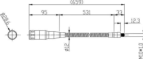 Produktbild kaiserkraft LED-Maschinenleuchte Workis 11 (100 lm)