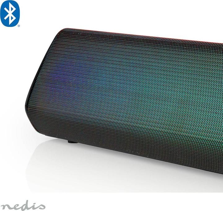 Actual product image Nedis Bluetooth® speaker | max. battery life: 6 hrs | tabletop design | 18 W | stereo | built-in (6 h)